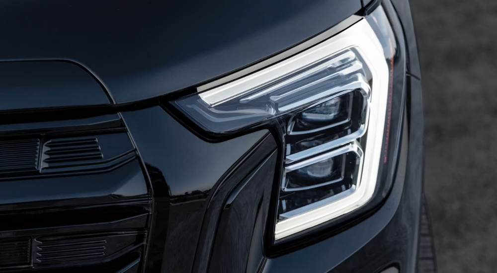 Headlight on a black 2025 GMC Terrain for sale