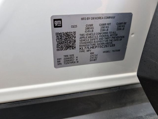 2025 Chevrolet Trax LT