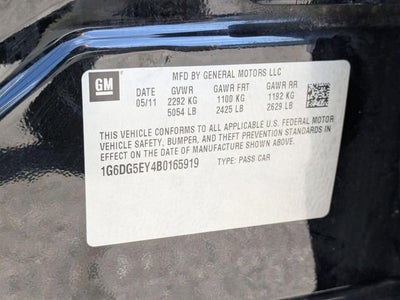 2011 Cadillac CTS Luxury