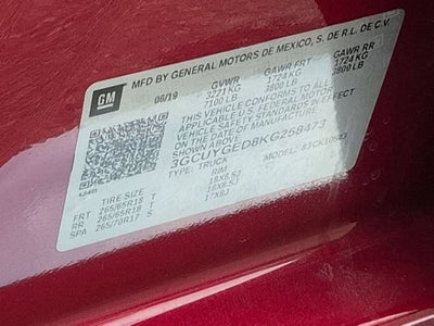 2019 Chevrolet Silverado 1500 LTZ