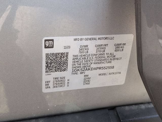 2023 GMC Yukon SLE