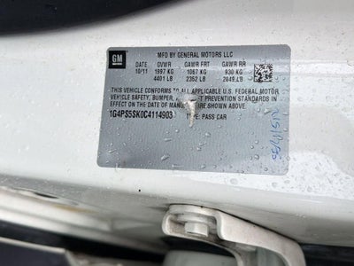 2012 Buick Verano Leather Group