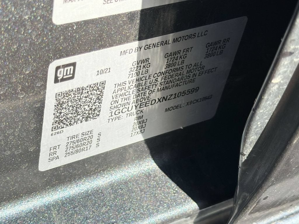 2022 Chevrolet Silverado 1500 LTD RST