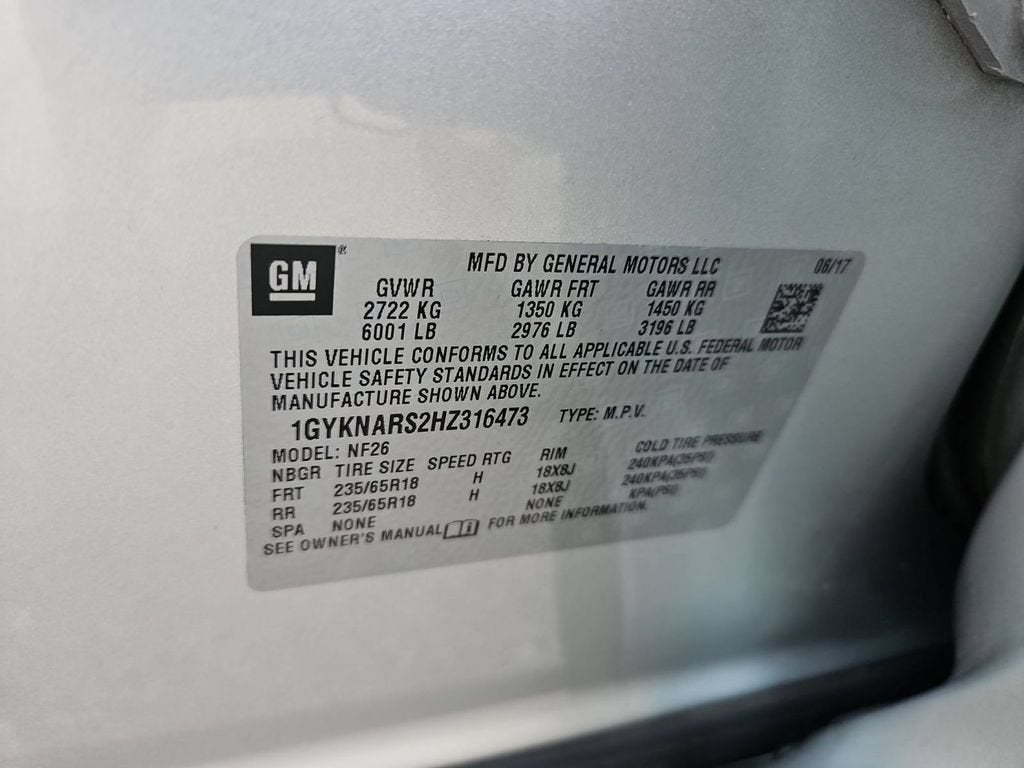 2017 Cadillac XT5 FWD