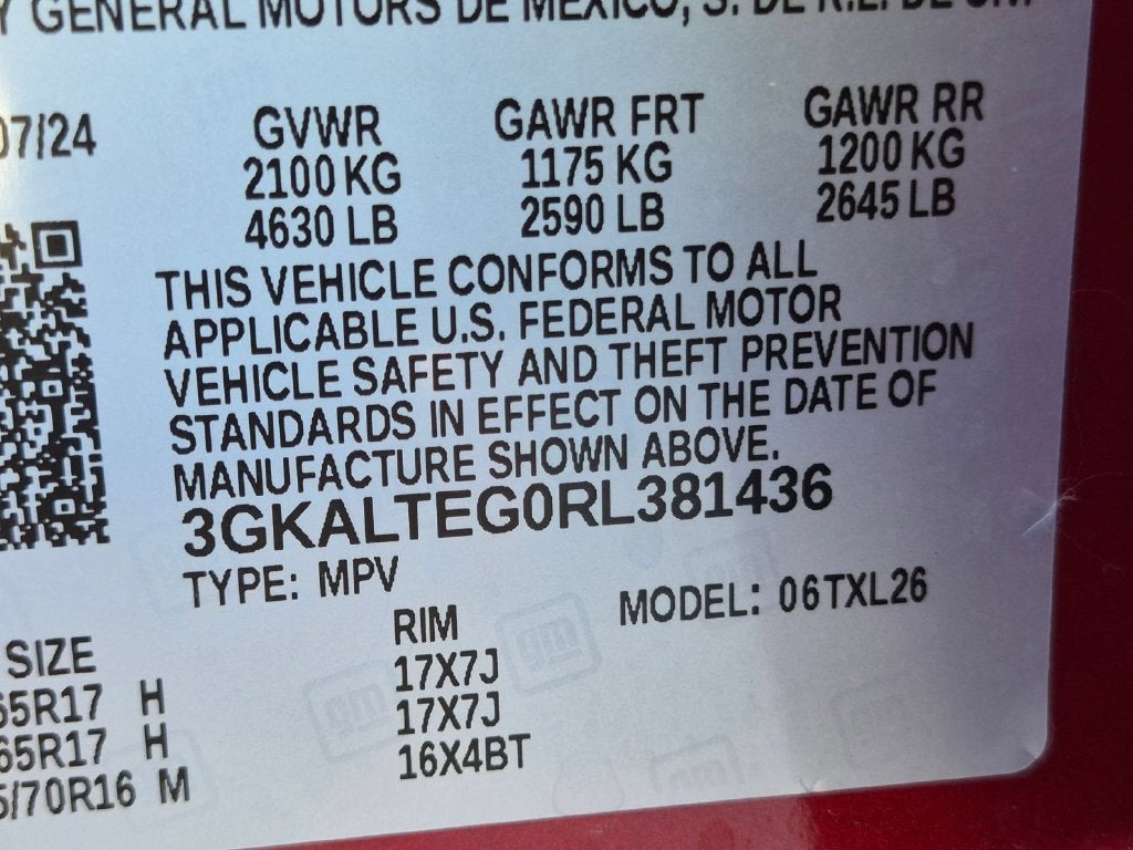 2024 GMC Terrain SLE