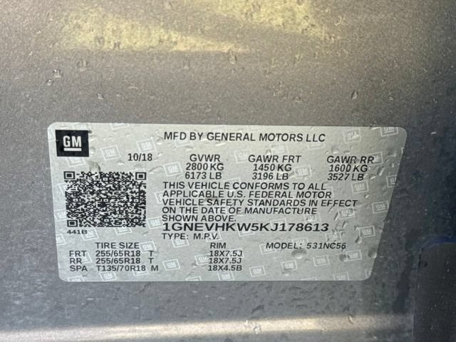 2019 Chevrolet Traverse LT Leather