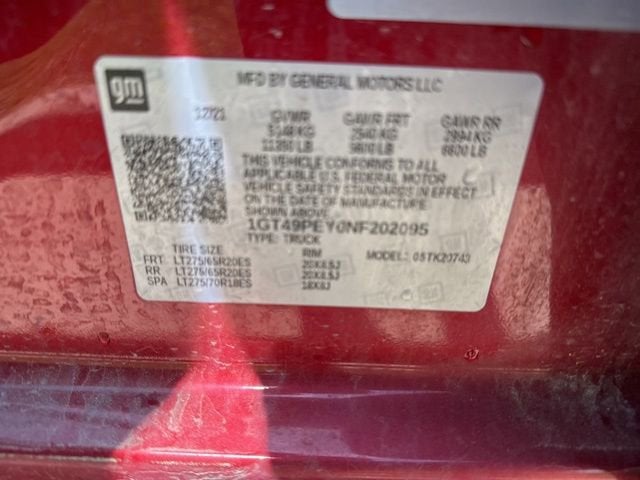 2022 GMC Sierra 2500 HD AT4