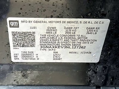 2022 Chevrolet Equinox LT