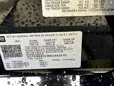 2021 GMC Sierra 1500 AT4