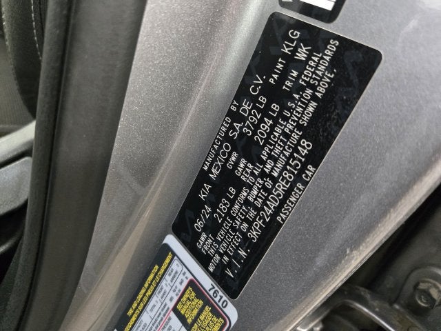 2024 Kia Forte LXS