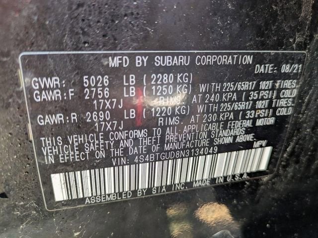 2022 Subaru Outback Wilderness