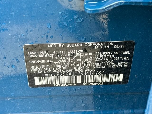 2024 Subaru Forester Wilderness