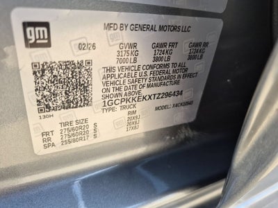 2026 Chevrolet Silverado 1500 LT (2FL)