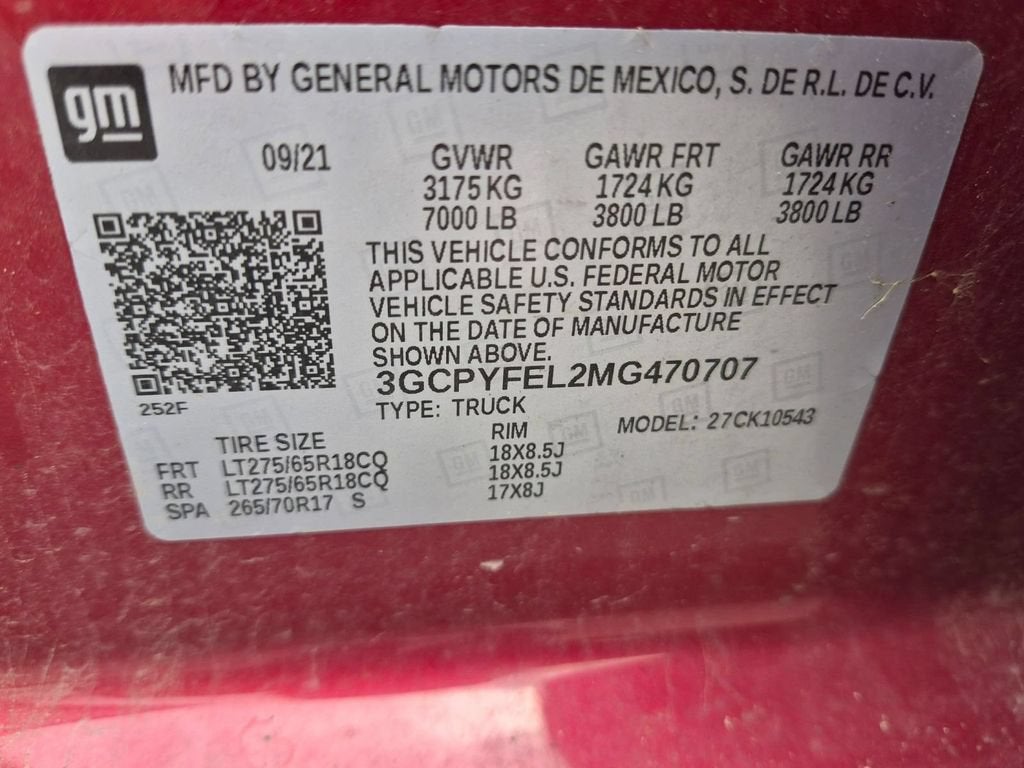 2021 Chevrolet Silverado 1500 LT Trail Boss