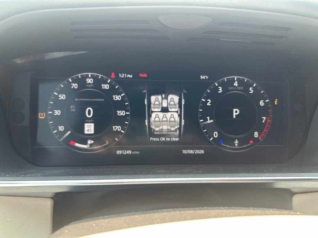 2018 Land Rover Range Rover 4DR SUV V8 SC LWB