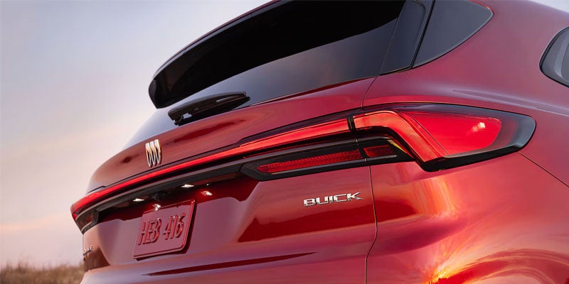 Rear view detail of a 2026 Buick Enclave Sport Touring modern LED taillight