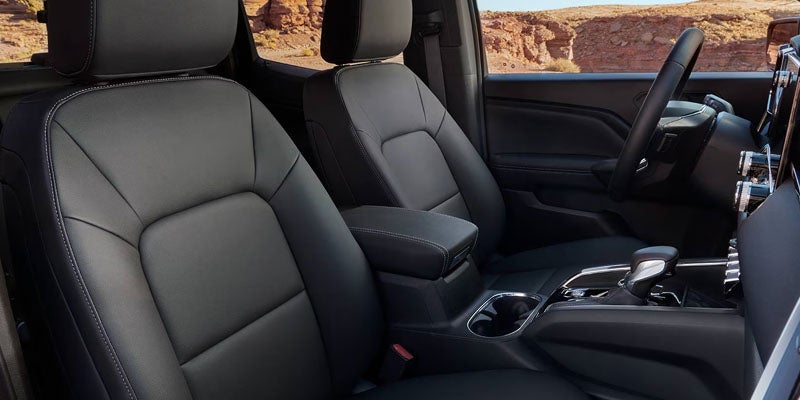 GMC Canyon comfortable seating area