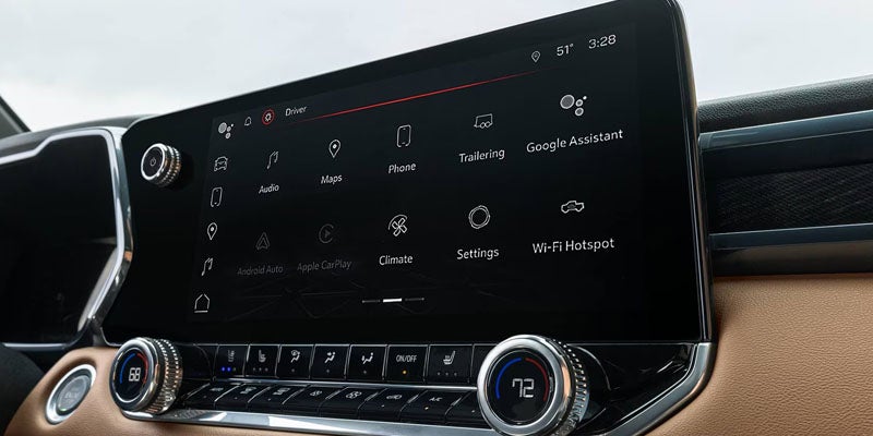 GMC Canyon advanced infotainment system