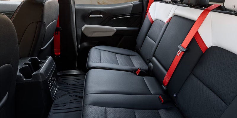 GMC Canyon comfortable seating area