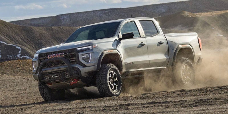 GMC Canyon pickup handling performance