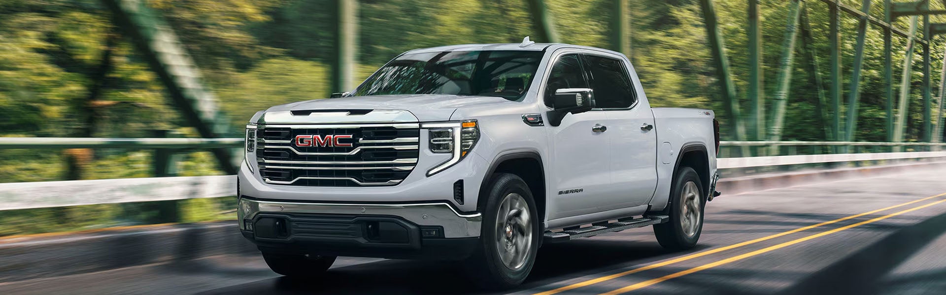 2026 GMC Sierra 1500 cruising through China Township, MI
