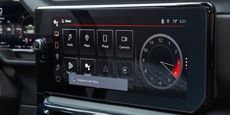 2026 GMC Sierra 1500 touchscreen infotainment system